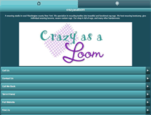 Tablet Screenshot of crazyasaloom.com